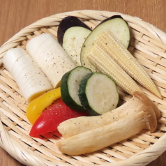 旬の野菜盛り合わせ