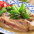 料理メニュー写真 ラム肉のグリーンカレーソース