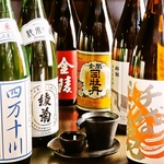 お料理と相性抜群◎四国の銘酒をご用意しています！