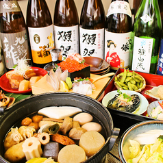 一年中おでん屋 はなび つくば本店のコース写真