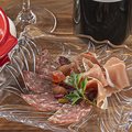 料理メニュー写真&nbsp;生ハム&サラミの盛合わせ