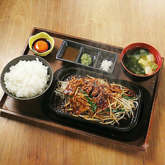豚バラもやし定食