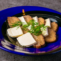 いぶりがっこクリームチーズ