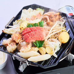 明太子もつ博多焼き 