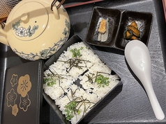 〆のお茶漬けセット