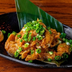 鶏皮のホルモン炒め