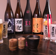 希少な日本酒から本格芋焼酎まで！