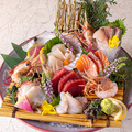 料理メニュー写真&nbsp;北海鮮魚七点盛り