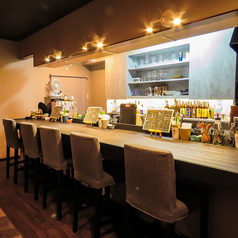 カウンター席は5席ご用意しています！