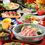 馬肉や石焼き肉料理を堪能！！宴会コースは飲み放題付き4500円～！