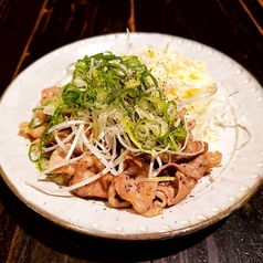 ネギ塩トンテキ炒め