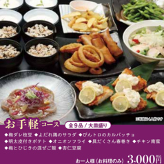 いっちょう 高陽店のコース写真