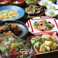 【旬の食材を堪能♪】120分飲放付コース4500円(税込)～
