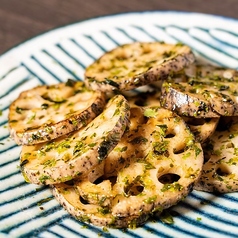 蓮根の磯バター