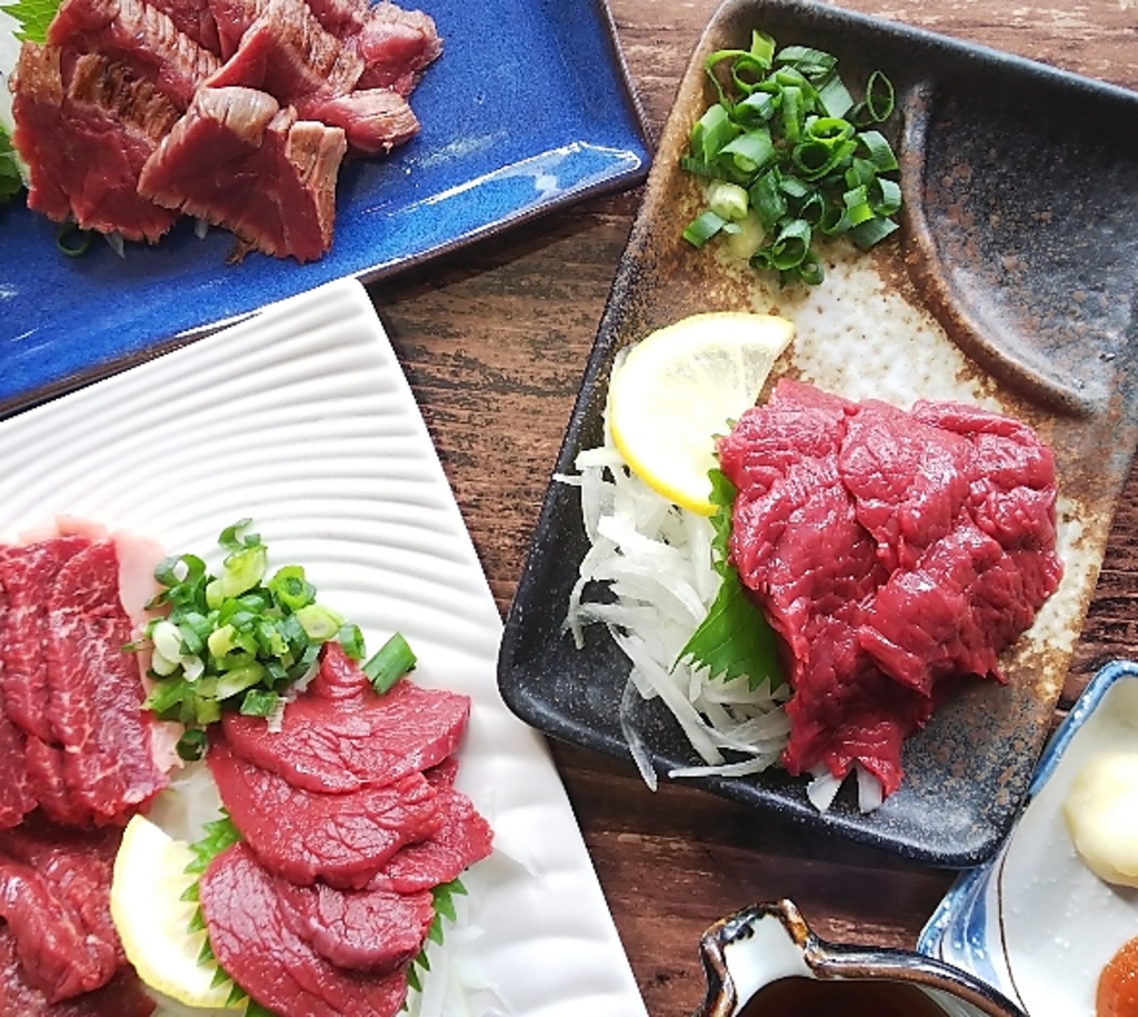 会津といえば馬刺し！ぜひご賞味下さい！