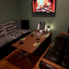 ２名様からご利用できる半個室の席です！Switchゲームができる遊びたい人におすすめです！