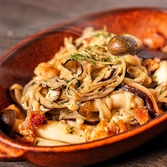 木の子ベーコンバター