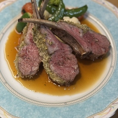 仔羊のロティ~香草パン粉風味~