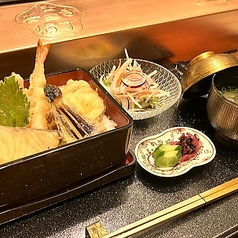 法善寺横丁 てんぷら天山のコース写真