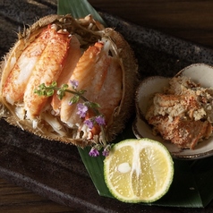 毛蟹甲羅盛り（一杯）