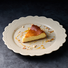 【甘味】燻製チーズケーキ