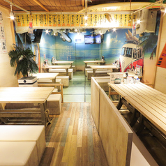 広々とした店内は40名以上の宴会も可能♪