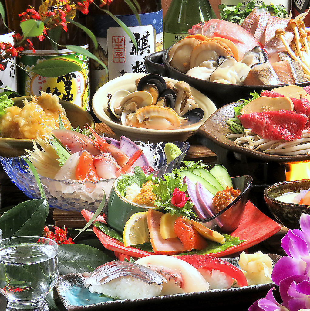 旬の食材を使用したとてもお得なコースををご堪能ください。平日が断然お得♪