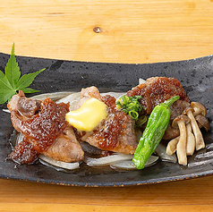 鮪ほほ肉 バター醤油ぽん酢