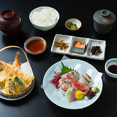 お造り天ぷら御膳