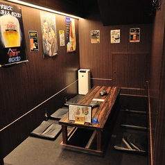 ごゆっくりおくつろぎいただける掘り炬燵席！最大18名様まで収容可能です◎