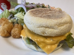 マフィンバーガーセット