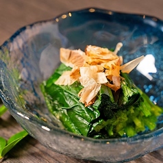 法蓮草のおひたし