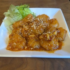 老舗のエビチリ