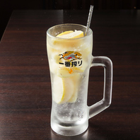 19時までハイボールとレモンサワーを200円(税込)で提供