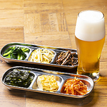 韓国の食べ方で有名な「チメク（チキンとビールを楽しむスタイル）」を楽しむことができます♪