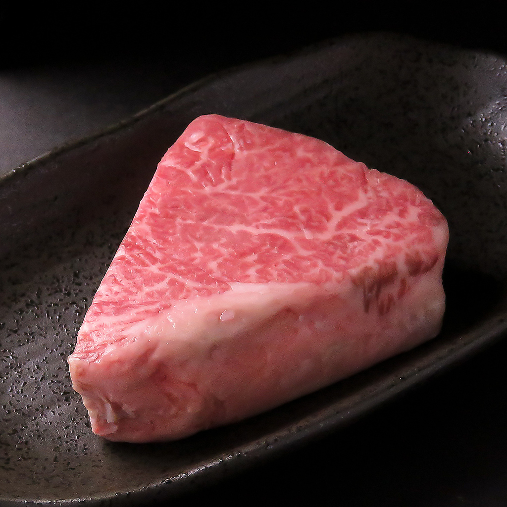 美しい霜降りに目を奪われる飛騨牛ヒレは必見！きめ細やかでやわらかな自慢の牛肉をご堪能ください♪