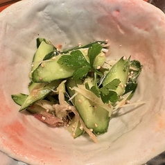 胡瓜梅しそゴマサラダ