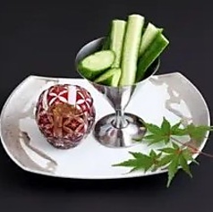 鯛身ほぐし味噌のもろきゅう