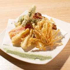 野菜の天麩羅盛り合わせ