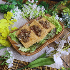 肉味噌厚揚げ豆腐
