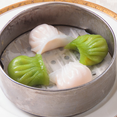 香港式二種エビ蒸し餃子 【4ヶ】