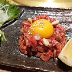 《お刺身》アスタ卵のローストユッケ