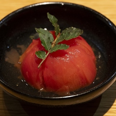 塩トマトの蜜煮