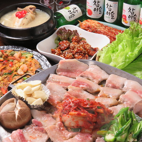 清水で韓国料理といえば「味韓」！食べ飲み放題でお得なコース4400円(税込)～