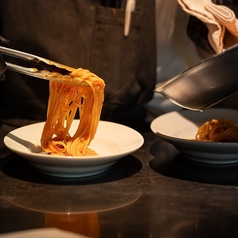 茄子と挽肉のボロネーゼ &nbsp;スパゲッティーニ