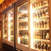 130種以上の種類豊富なビールをお取り揃え！
