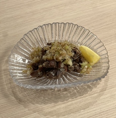 砂肝のネギ塩だれ