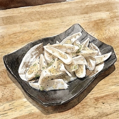 やげんなんこつねぎ塩炒め