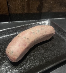 自家製アイヌネギソーセージ