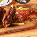 料理メニュー写真 STARS BABY BACKRIB　2本